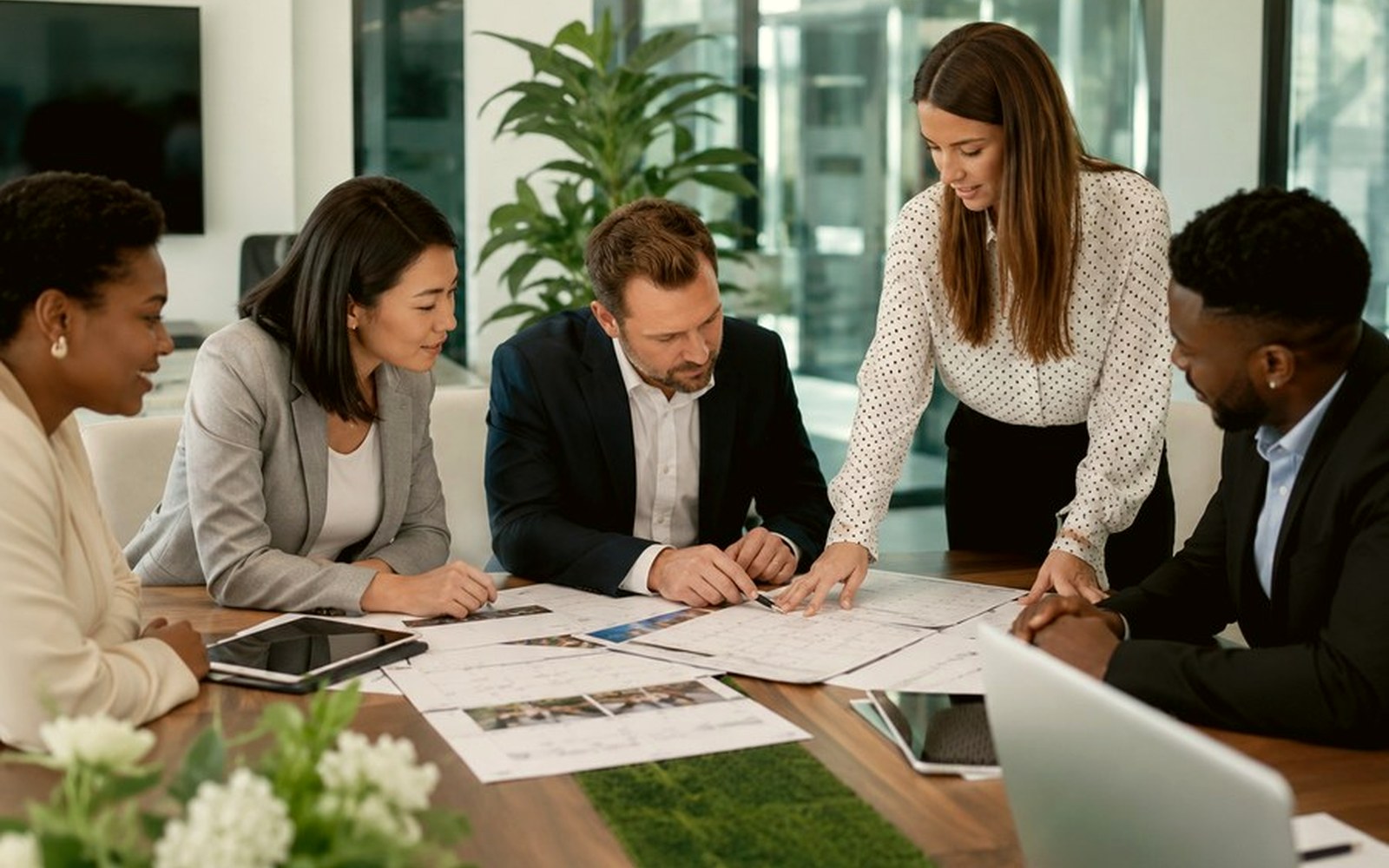 Professional conference and meeting environment